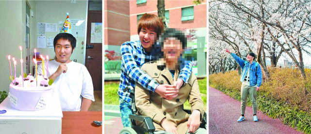 사망 당시 28세였던 김후빈 씨가 어머니에게 남긴 마지막 말은 “미안해”였다. 가족의 휴대전화 사진 속 김 씨는 따뜻한 아들이자, 듬직한 큰형의 모습으로 활짝 웃고 있다. 김후빈 씨 유족 제공