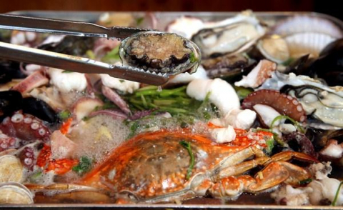 '롯데자이언츠 선수들이 추천하는 맛집', 부산 해운대구 좌동 해물찜 전문점 '석이네 잠수함'. 정종회 기자 jjh@