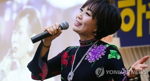 가수 하춘화 [연합뉴스 자료사진]