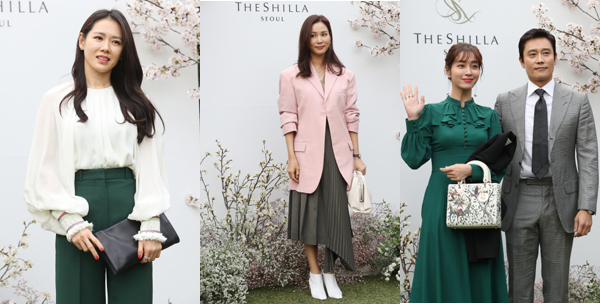 사진=연합뉴스(손예진, 고소영, 이민정 이병헌 부부)