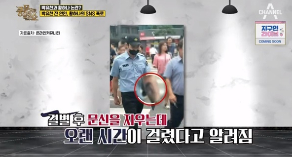 채널A '풍문으로 들었쇼' 방송화면