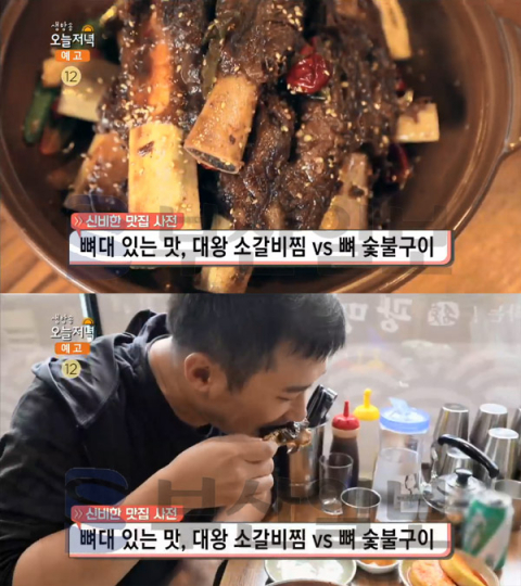 '생방송 오늘 저녁' 대왕소갈비찜, 성남 분당 궁내동 광명면옥…신비한맛집사전(오늘방송맛집)