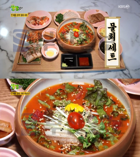 '2TV 생생정보' 물회세트, 속초 청학동 골드보울…장사의신(생생정보통 맛집오늘)