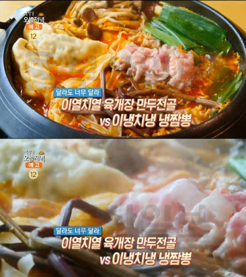 '생방송 오늘 저녁' 육개장 만두전골, 성남 분당 운중동 도담뚝배기…달라도너무달라(오늘방송맛집)