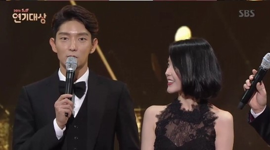 '2016년 SBS 연기대상' 캡처