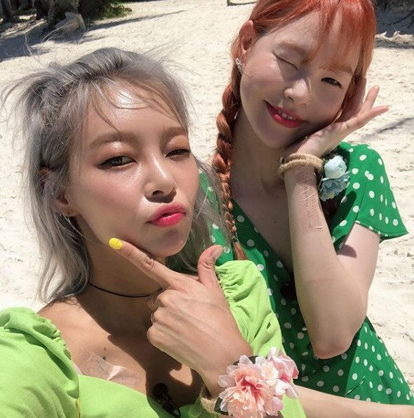 모델 송해나 인스타그램