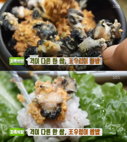 '생방송투데이 자족식당' 왕우렁이 쌈밥, 광주 대통령우렁이쌈밥(오늘방송맛집)
