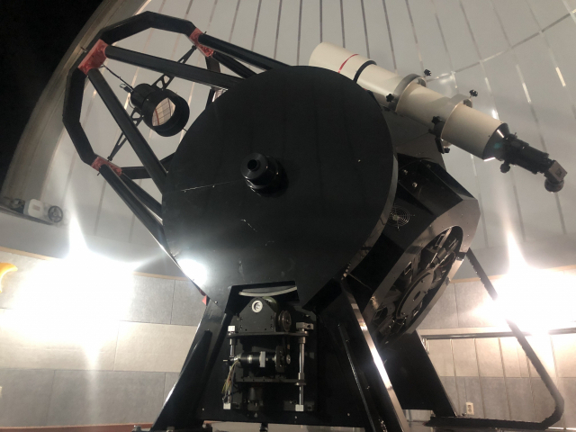 광덕산 해발 1000m에 자리 잡은 조경철 천문대.