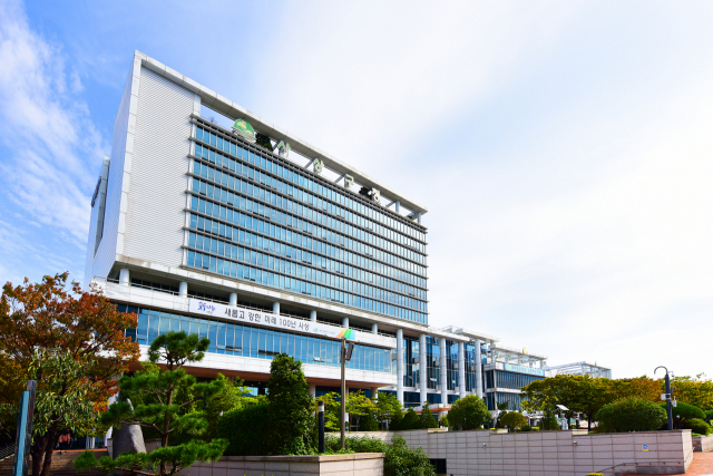 부산사상구청 전경