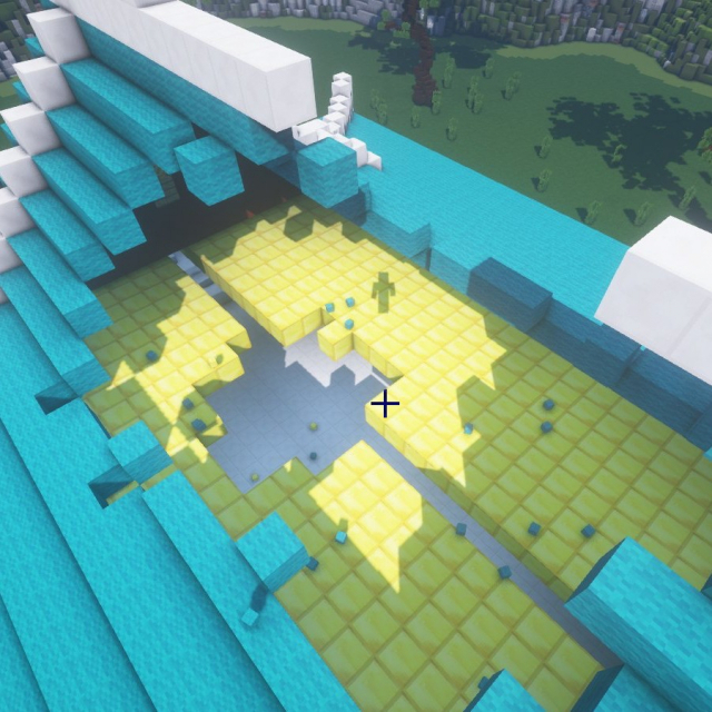 마인크래프트 현대식 집 청사진