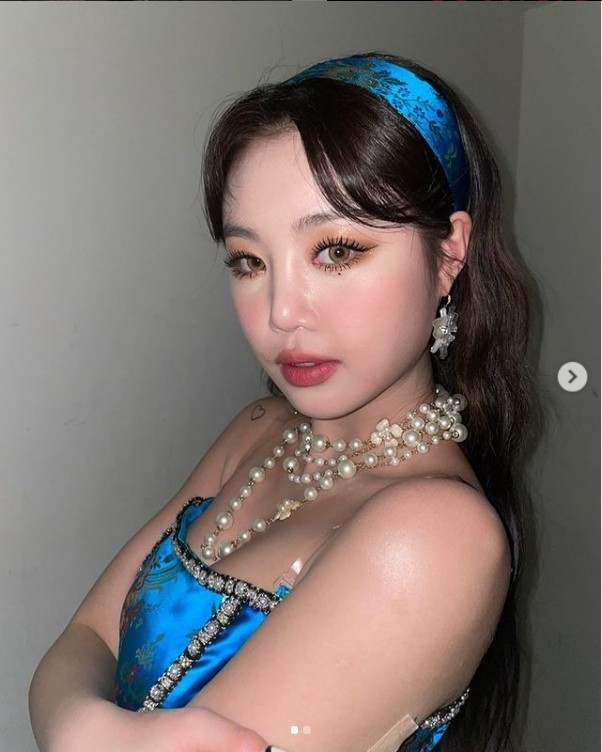 (여자)아이들 수진. 인스타그램