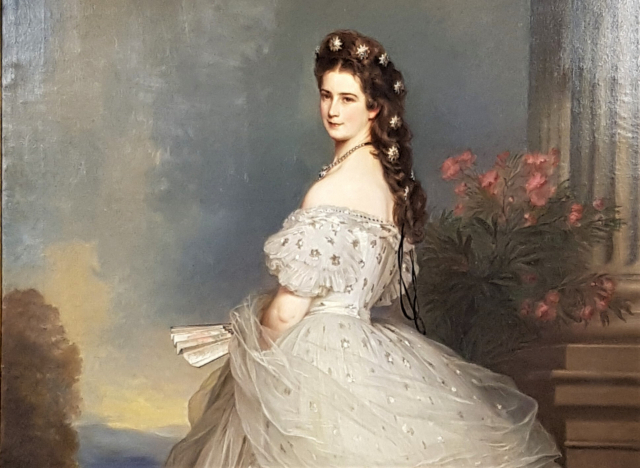 황후 엘리자베트 그림.