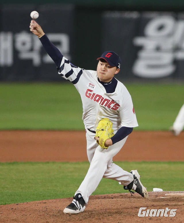 롯데 자이언츠 투수 김창훈은 오는 14일 열리는 KBO 퓨처스 올스타전에 출전한다. 롯데 자이언츠 제공