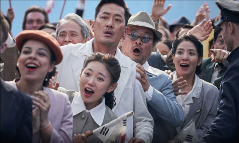 배우 하정우 임시완 주연의 영화 ‘1947 보스톤’이 실관람객 평점 1위를 기록하고 있다. 롯데엔터테인먼트 제공