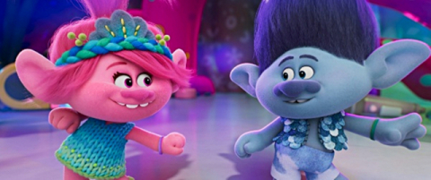 애니메이션 영화 ‘트롤: 밴드 투게더’ 스틸 컷. 유니버설 픽쳐스 제공