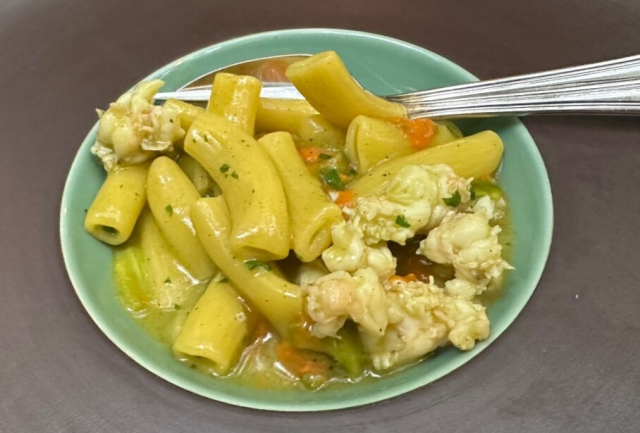 생선을 넣어 만든 베니스의 마케론치니. 남정민 오라 대표