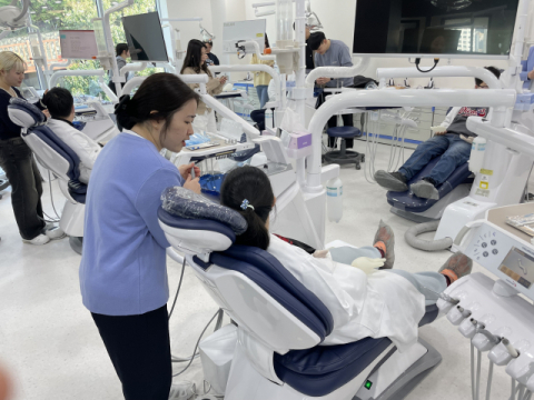 대동대 – 부산광역시 지역장애인보건의료센터,  발달장애인 치과체험프로그램 진행