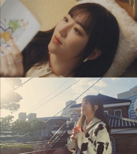 가수 경서. 러브썸프로젝트 제공