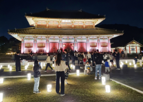 김해가야테마파크 빛 축제···7일부터 유료 개장