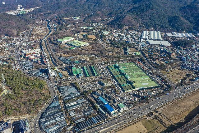 부산 해운대구 센텀2지구 도시첨단산업단지가 조성될 일대 모습. 부산일보 DB