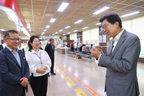 추석 맞이 현장 근무자 격려(부산우체국)