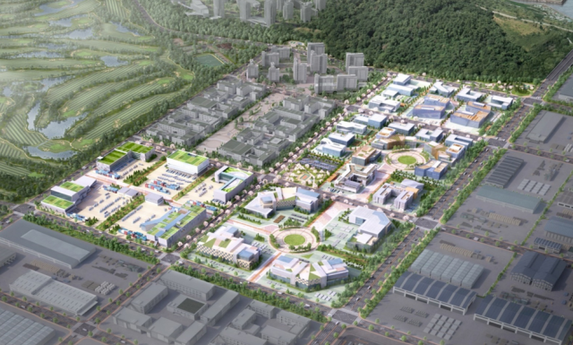 부산신항 웅동지구 2단계 조감도. 부산신항웅동개발(주)