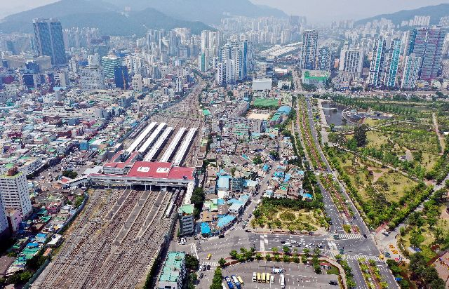 부산 부산진구 부전역. 부산일보DB