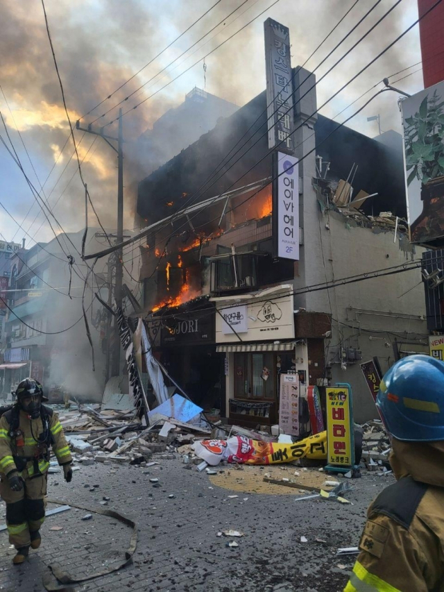 평택 화재현장. 경기도소방재난본부 제공. 연합뉴스