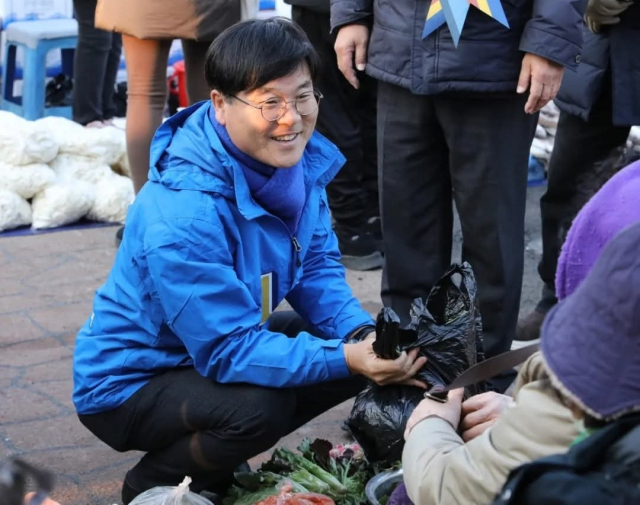 더불어민주당 변광용 후보. 부산일보DB