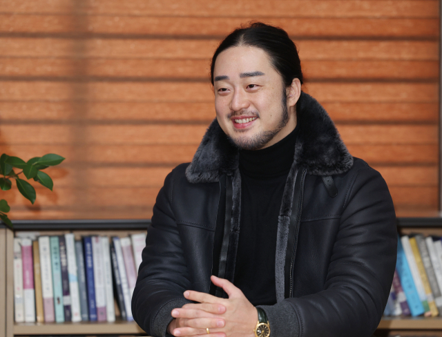 박종수 이탈리아 팝 가수. 3년 전인 2022년 이탈리아 산레모 가요제 ‘뉴탤런트’ 부문에서 동양인 최초로 우승했다. 정종회 기자 jjh@