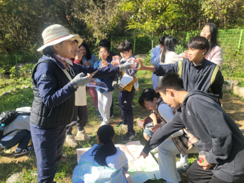 환경벨트투어 모습. 부산환경공단 제공
