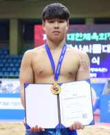 부산 반여고 정상원. 부산씨름협회 제공