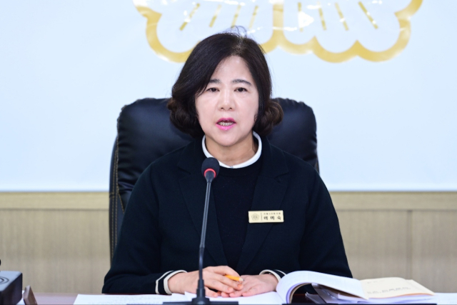 거제시의회 이미숙 의원. 사무국 제공