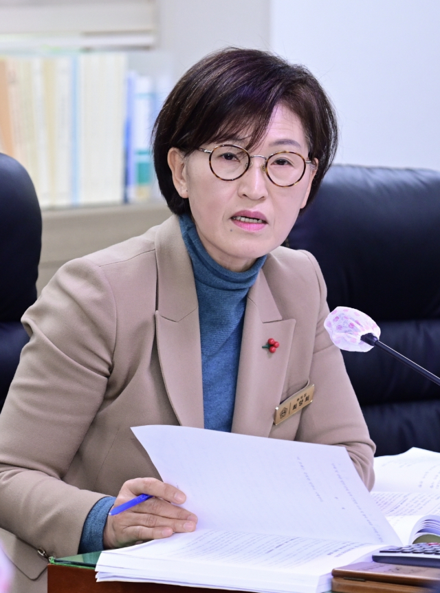 거제시의회 최양희 의원. 사무국 제공