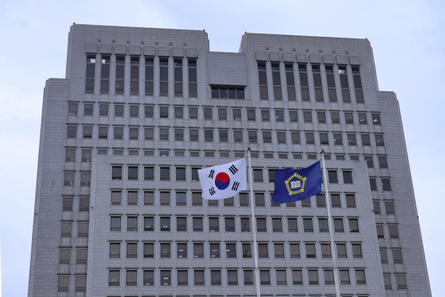 더불어민주당 이재명 대선 후보의 대법원 파기환송심 판결 관련 전국법관대표회의 임시회의 소집이 결정된 9일 서울 서초구 대법원의 모습. 전국법관대표회의는 