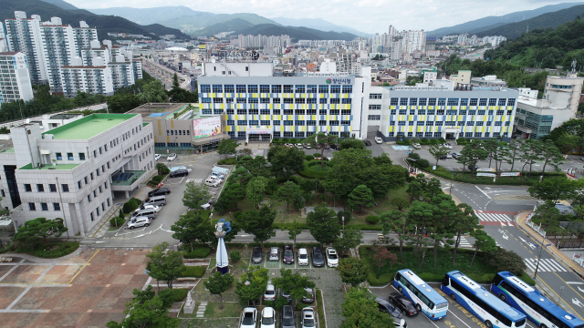 양산시청. 부산일보DB