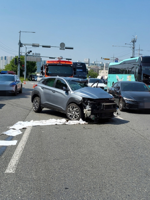 울산 도심서 교통사고 잇따라···23명 중경상