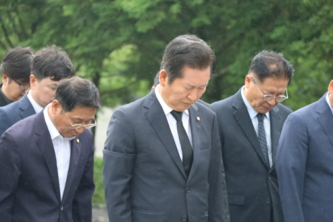 부산 온 정청래 