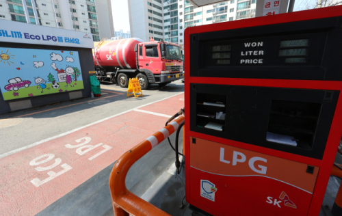 서울 구로구의 한 LPG 충전소 모습. 연합뉴스