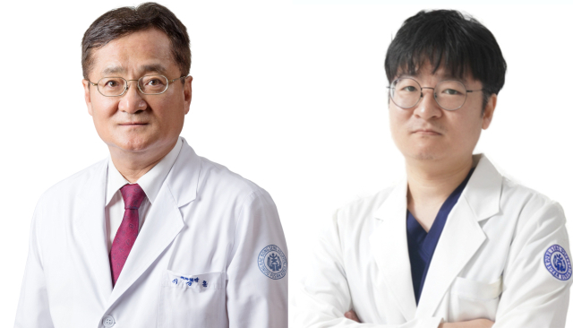 봉생기념병원 봉생인공지능연구소 이상훈 의무이사(왼쪽)와 이환희 팀장.