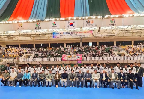 전국 1400여 명 참가 ‘영산대총장배 태권도품새대회‘ 성료