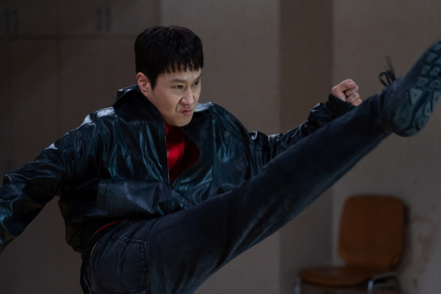배우 정우의 감독 데뷔작 '짱구' 스틸컷. 오성호 감독이 공동 연출을 맡았다. ⓒPan entertainment & DZoong film BIFF 제공