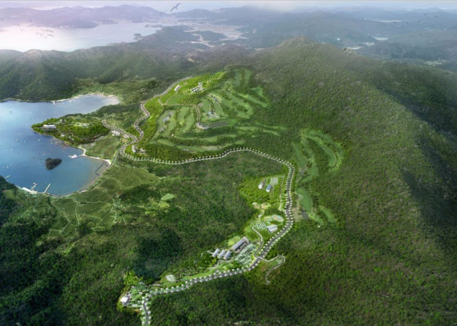 거제남부관광단지 조감도. 부산일보DB