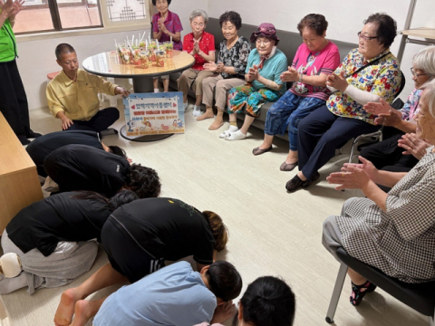 동래구 안락1동, 안락지역아동센터와 경로당 어르신 안부 확인