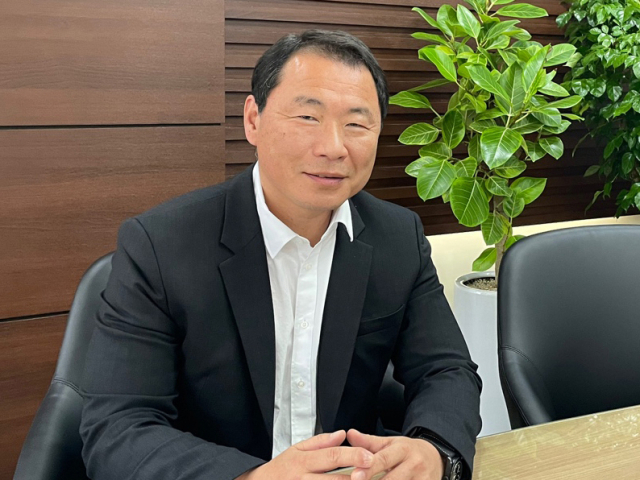 부산시내버스운송사업조합 성현도 이사장. 부산일보DB