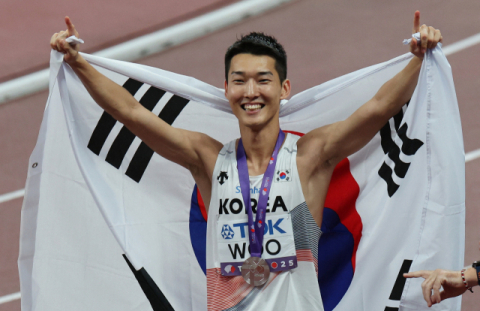우상혁 세계선수권 은메달