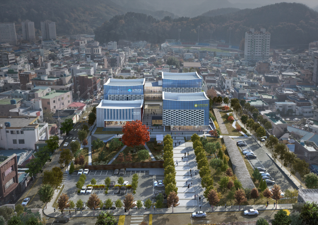남해군 신청사 조감도. 남해군 제공