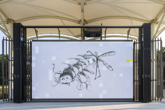 안체 마에브스키 ‘진화하는 페이팅’(2025). 부산비엔날레조직위원회 제공