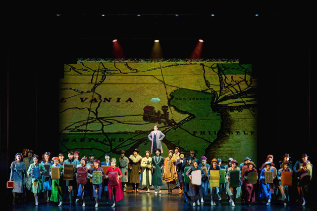 뮤지컬 ‘브로드웨이 42번가’ 공연 모습. CJ ENM·(주)샘컴퍼니 제공