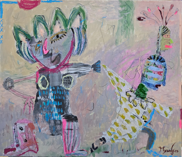 이명순, Sorry, 2025. 심스갤러리 제공